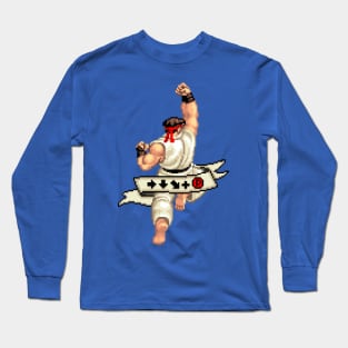 Forward, down, down-forward + punch - Ryu Long Sleeve T-Shirt